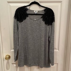 Old Navy lace long sleeved top